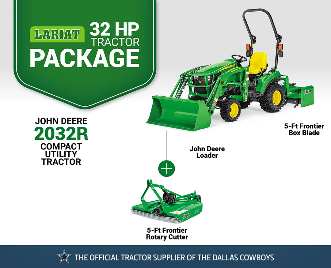 Lariat: 2032R (32 hp) Tractor Package Special
