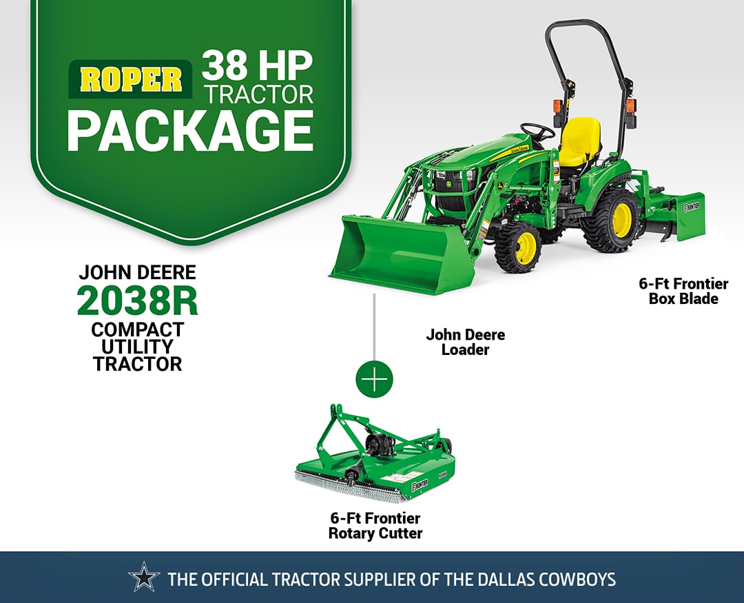 Roper: 2038R (38 hp) Tractor Package Special