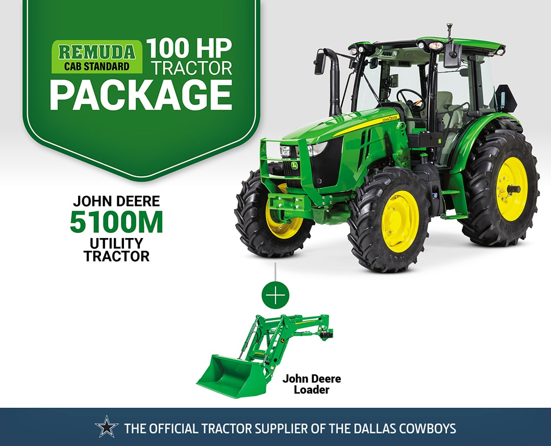 Remuda Cab Standard: 5100M (100 hp) Tractor Package Special