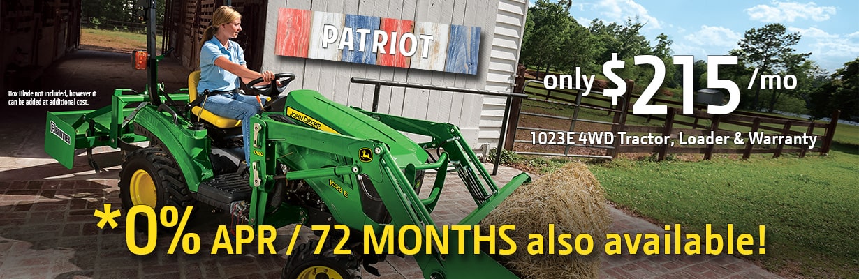 Patriot 1023E Tractor Package